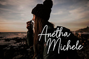Mahgony Monoline Business Font, a Script Font by Multype Studio (Thumbnail 2 of 7)