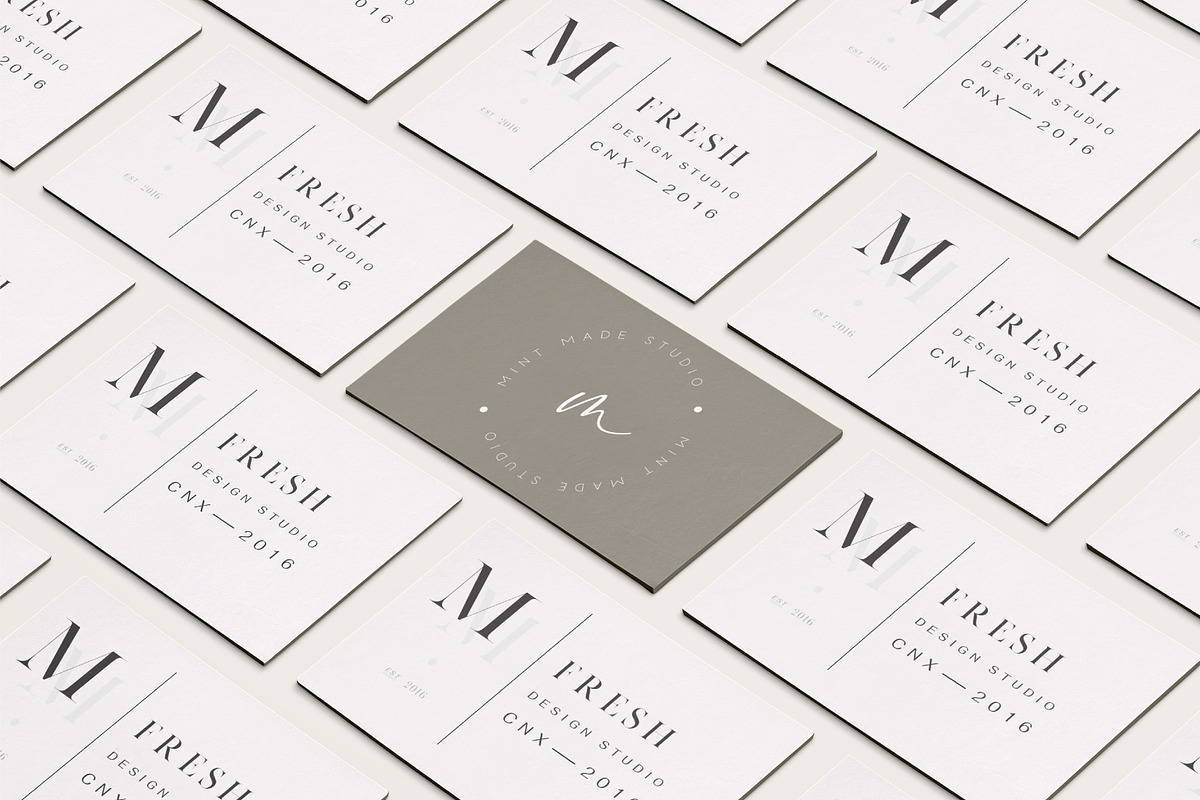 55 Minimalist Luxe Logos, a Branding & Logo Template by Mint Made (Photo 13 of 17)