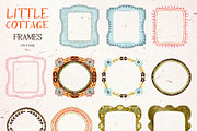 Little Cottage | Frames Clipart, an Object Graphic by GVGraphics (Thumbnail 8 of 12)