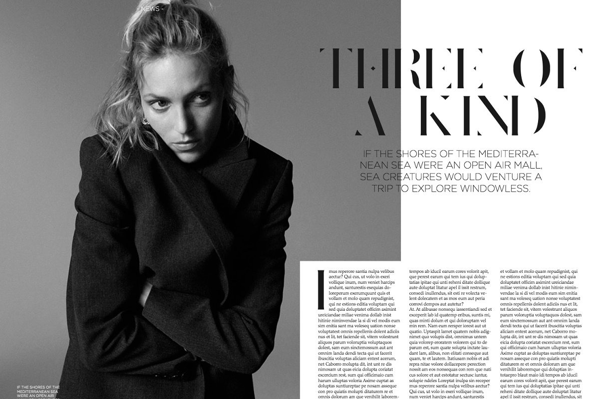 Magazine Template, a Magazine Template by Cristian Villegas Studio (Photo 2 of 11)