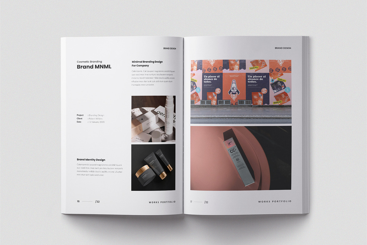 Works Portfolio Template | CANVA, a Brochure Template by TemplateFolio-Shop (Photo 8 of 15)