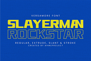 Versamore - Sport Display Font, a Sans Serif Font by ahweproject (Thumbnail 10 of 18)