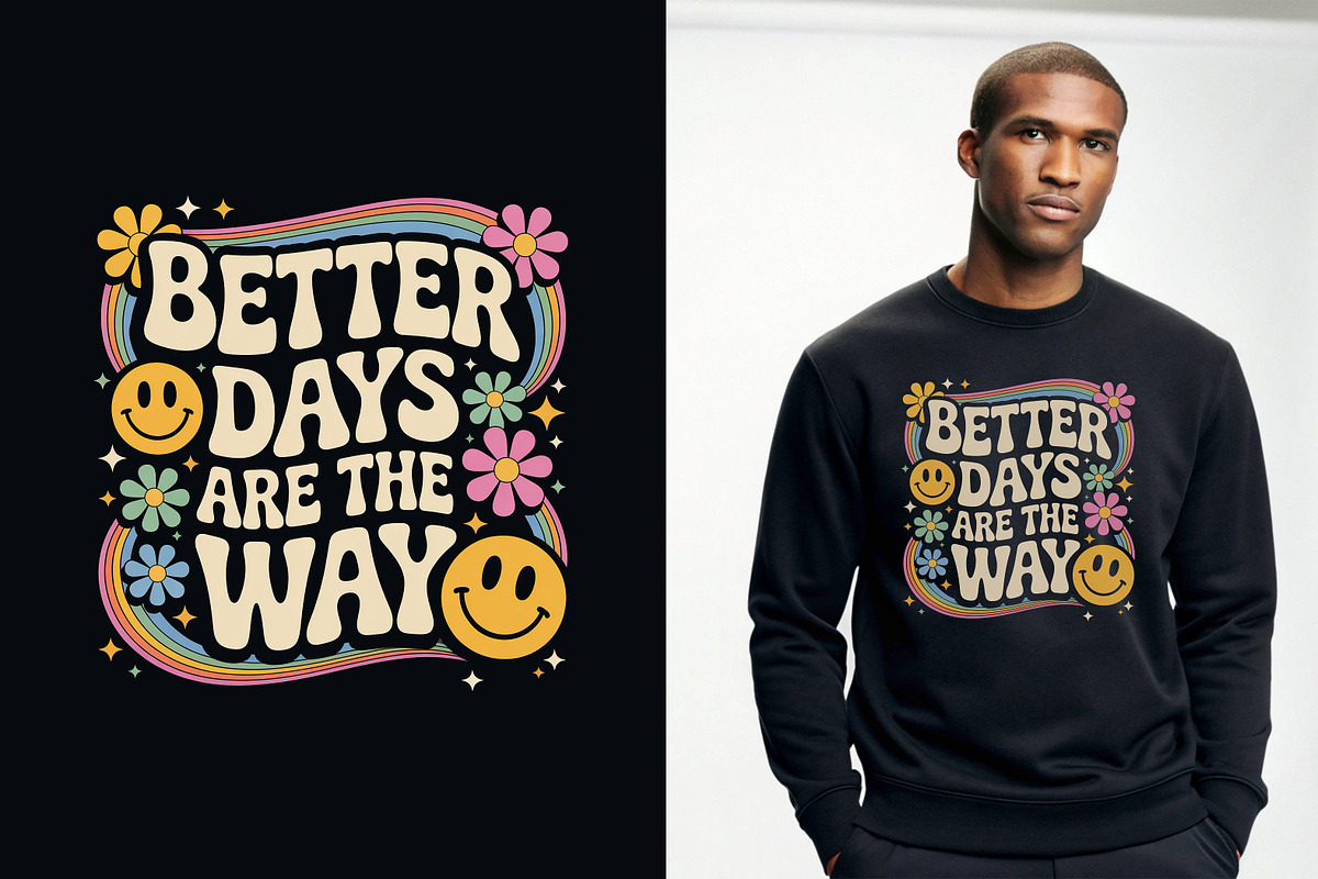 Better Days with Rainbow Smiles, a Seasonal Illustration by Unique Design Team (Photo 4 of 4)