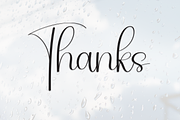 Rainday | Script Font, a Handwritten Font by Scratchones (Thumbnail 9 of 9)