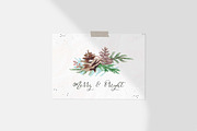 Woodland Winter Watercolor Set, an Illustration by Chelsea Bromley (Thumbnail 5 of 6)