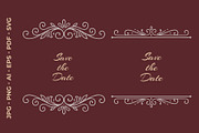 Graceful Wedding Borders Collection, a Decorative Illustration by nandinigraphics (Thumbnail 2 of 5)