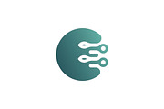 Tech Globe Logo for Business, a Branding & Logo Template by Logo Loom (Thumbnail 2 of 5)