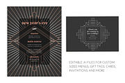 24 Art Deco Badges & Frames, an Object Graphic by Tishya Oedit (Thumbnail 4 of 5)