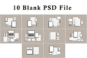 Stationery / Branding Mockup, a Product Mockup by mahremdesign (Thumbnail 12 of 12)