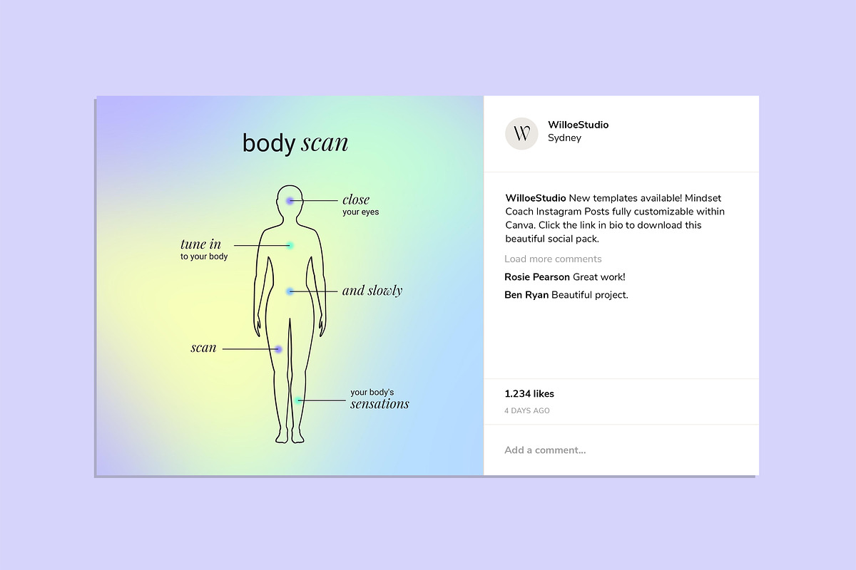 Mindset Coach Template - Canva, a Social Media Template by Willoe Studio (Photo 6 of 11)