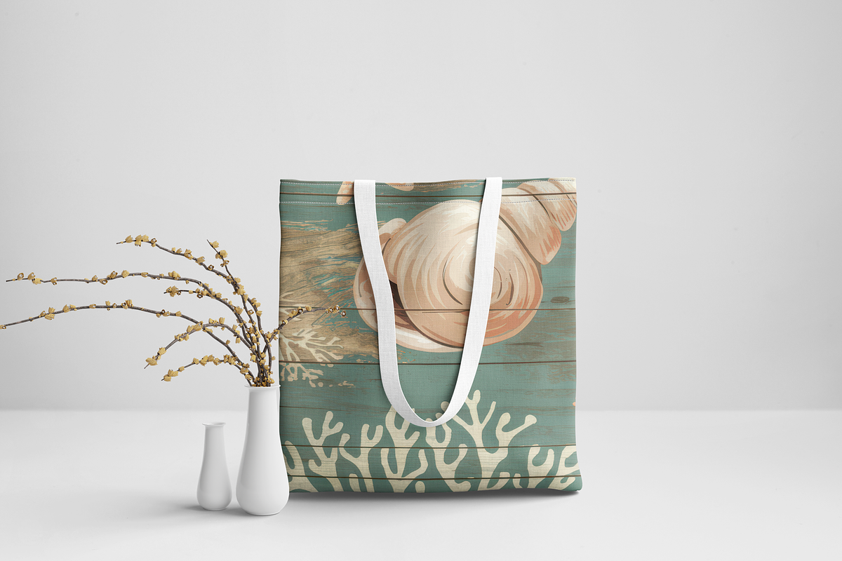 Vintage Marine Life, a Background Graphic by Curve Design (Photo 3 of 7)