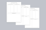 Project Planner Pages Set V-13, a Stationery Template by shahsoft (Thumbnail 2 of 3)