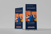 Rollup Banner Mockup, an Advertising Mockup by Creative_A23 (Thumbnail 5 of 10)