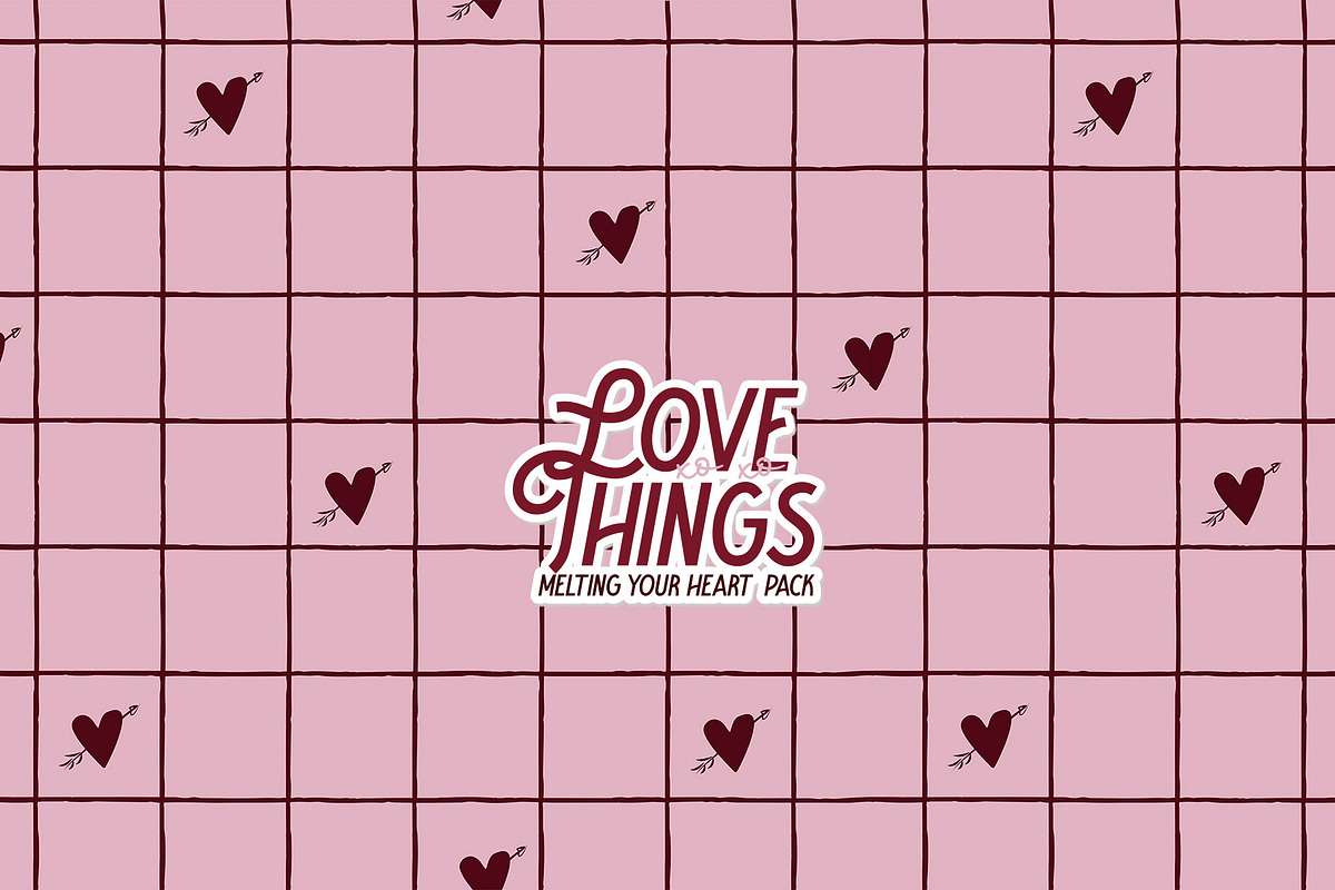 Love Things: icons, frames, patterns, an Object Graphic by Mio Buono (Photo 12 of 12)