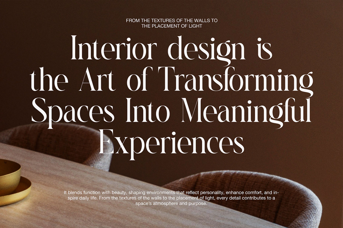Glitns Elegant Serif Font, a Serif Font by Graphicxell (Photo 6 of 8)