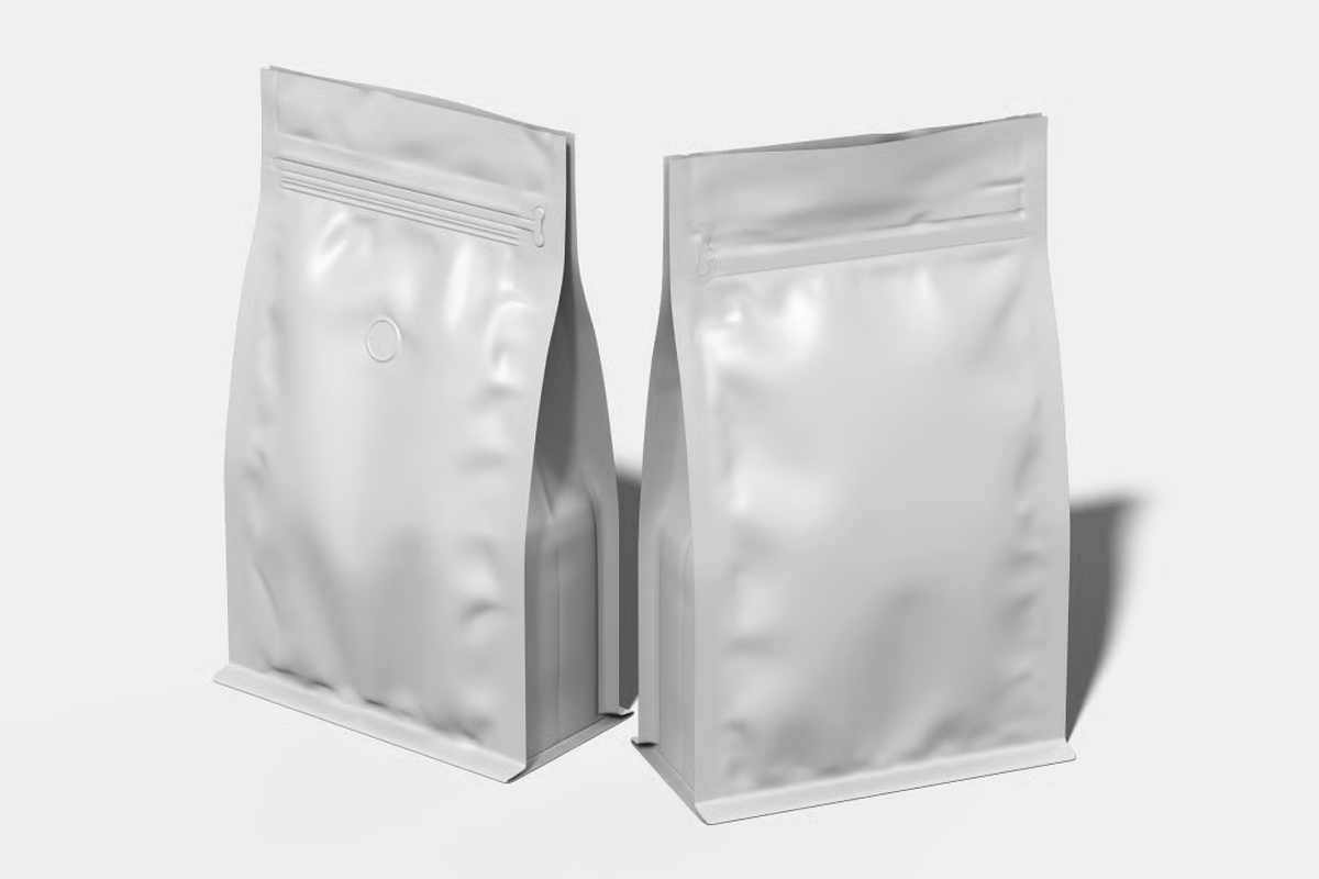 Artisan Coffee Bag Mockup, a Packaging Mockup by graphicsauce (Photo 2 of 3)