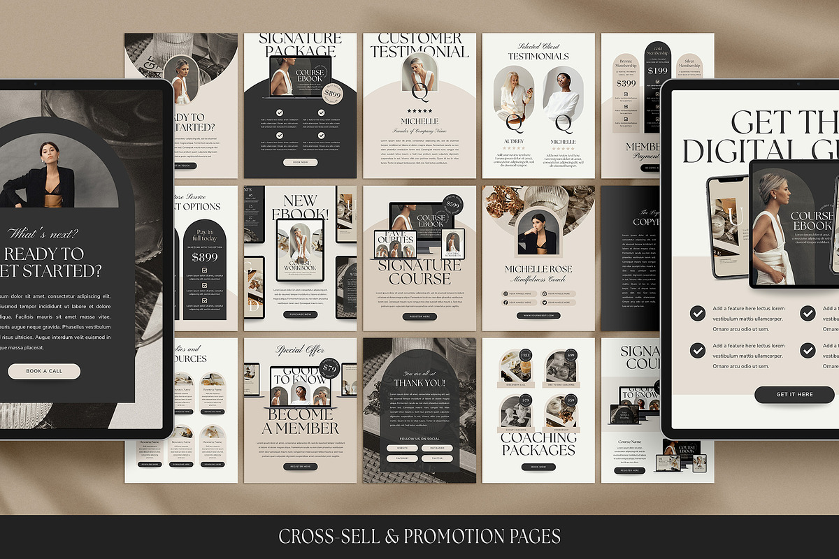 Life Coach Ebook Template CANVA, a Magazine Template by Studio Loire (Photo 10 of 11)