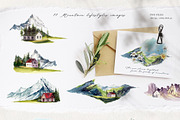 THE MOUNTAINS ARE CALLING, an Illustration by Lemaris (Thumbnail 5 of 8)
