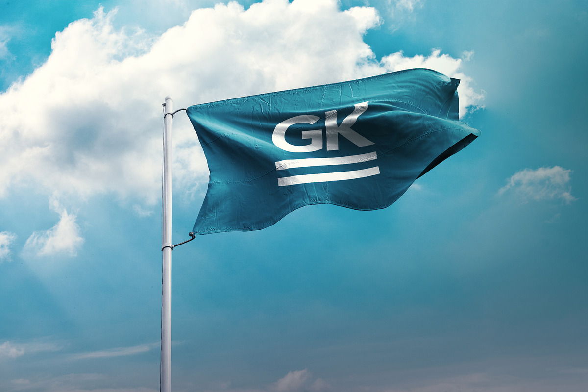 10 Realistic 3D Flag Mock Up`s v.2, a Product Mockup by GK Creative (Photo 4 of 9)
