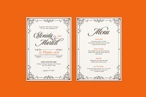 Kashare Wedding Invitation Template, a Resume Template by iDoodle Studio