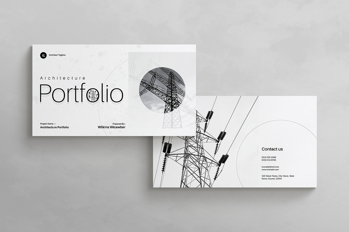 Architecture Portfolio Presentation, a Presentation Template by GoldenGrid Studio (Photo 6 of 6)