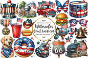 The Great American Clipart Set, an Illustration by OK Design (Thumbnail 1 of 5)