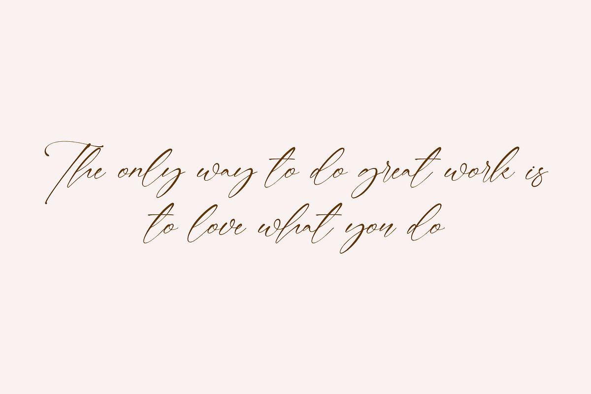 Berly Clarisa Signature Handwriting, a Handwritten Font by CreateBigSupply (Photo 5 of 8)