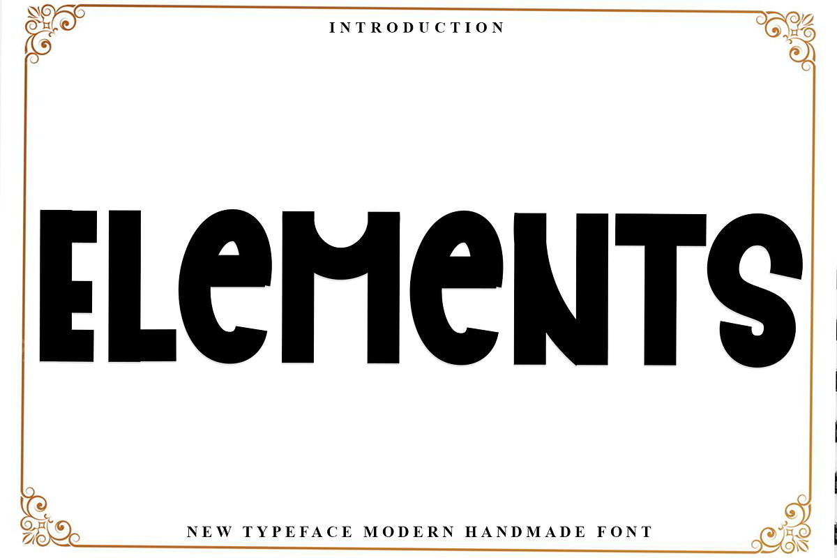 Elements, a Script Font by InermediaSTUDIO (Photo 1 of 7)