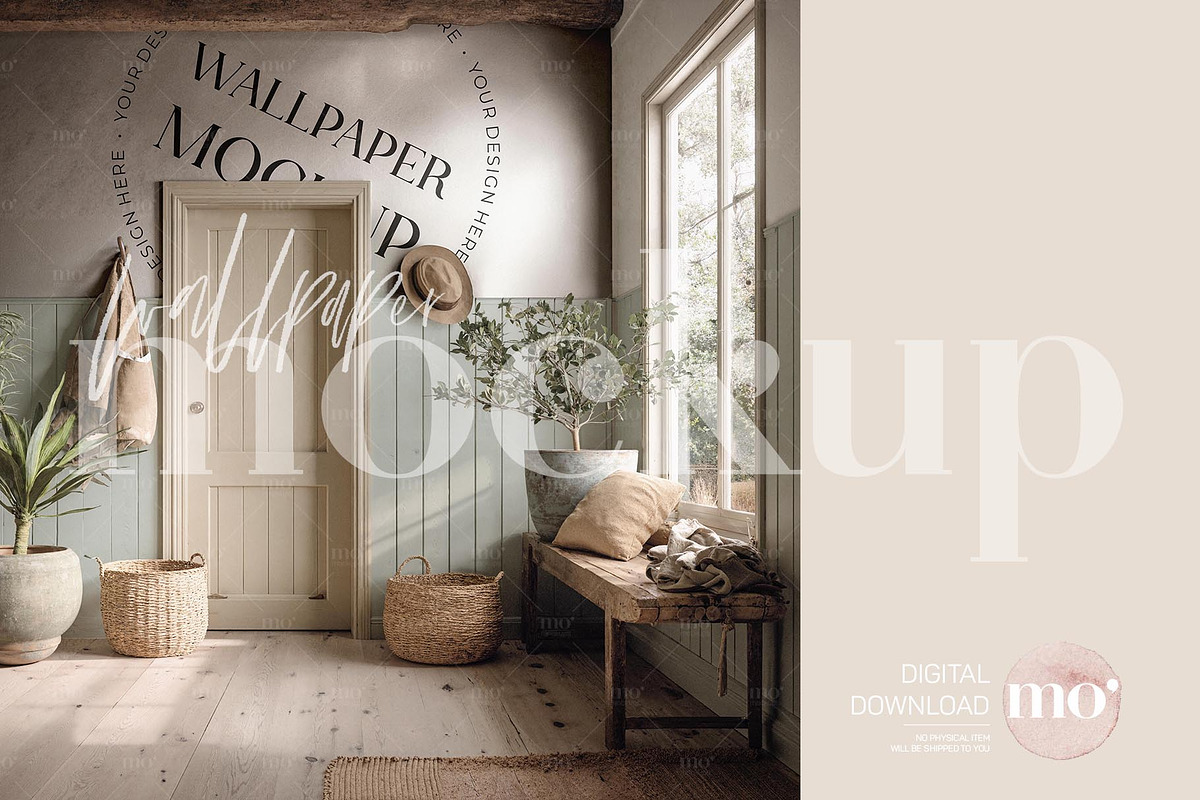 Rustic Empty Wall Mockup, a Product Mockup by MoMockups (Photo 4 of 5)