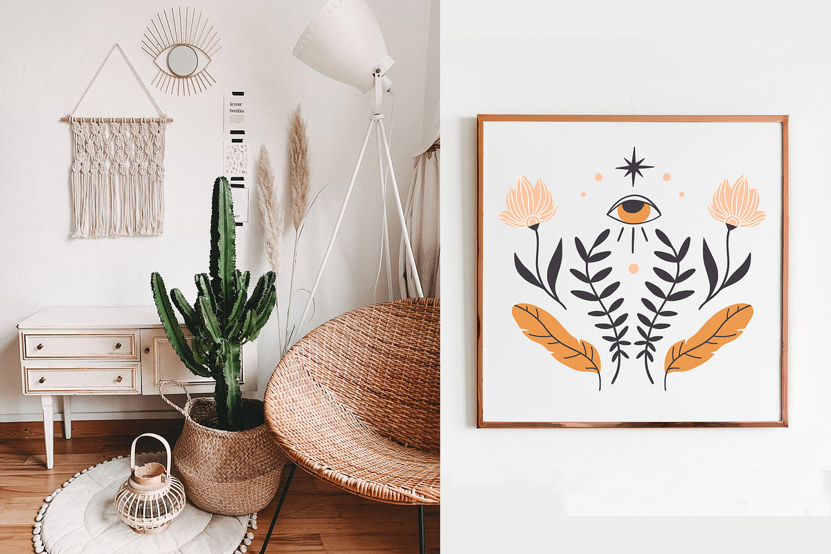 Wild & Free: pattern, element, print, a Pattern Graphic by Lena Nikolaeva (Photo 6 of 13)