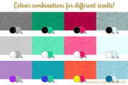 Glitter Paper Procreate Brush Set, a Brush Add-On by AngelfishCreative (Thumbnail 6 of 9)