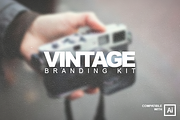 Vintage Branding Kit, an Object Graphic by Jerome Collinge (Thumbnail 1 of 5)