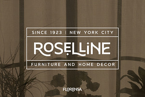 Florensa - Stylish Ligature Sans