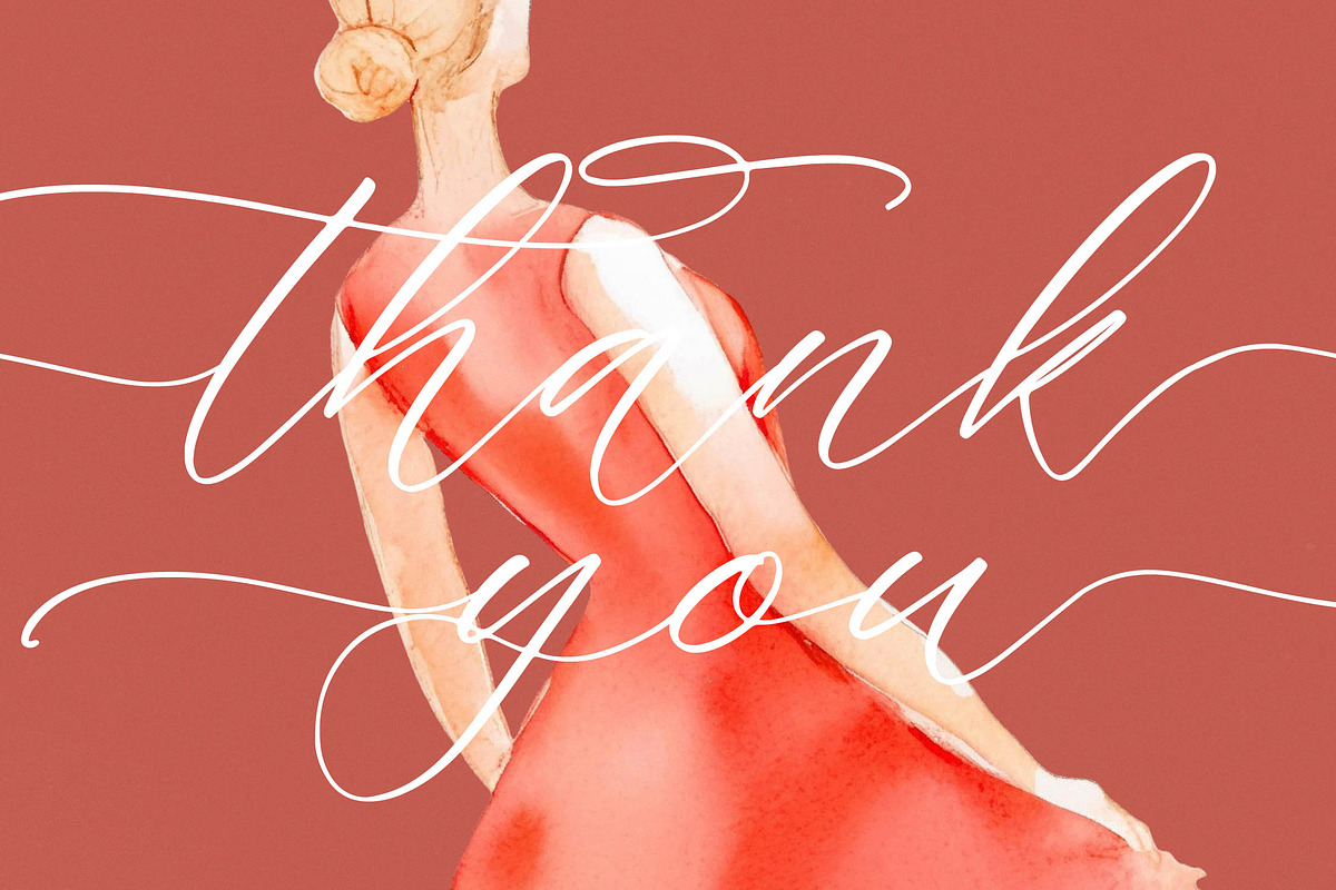 Melodic Banthera Beautiful Script, a Script Font by stylishtype.co (Photo 20 of 20)