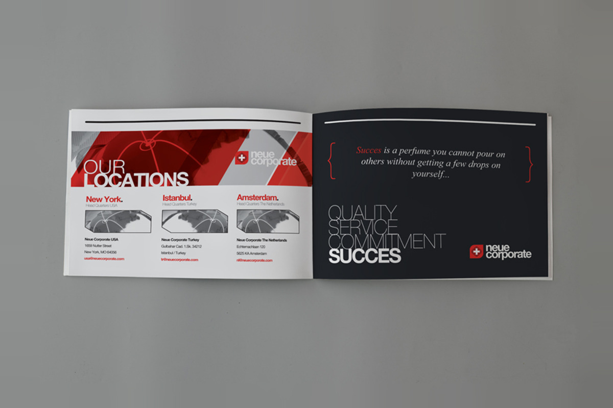 RW Swiss Modern Corporate Brochure, a Brochure Template by Reclameworks (Photo 4 of 5)