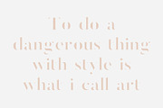 Cloak - Minimal Fashion Font, a Serif Font by Tropical Type (Thumbnail 4 of 8)