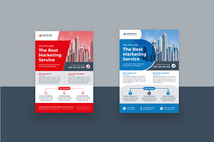 Business flyer templates, a Flyer Template by Lakhan1998