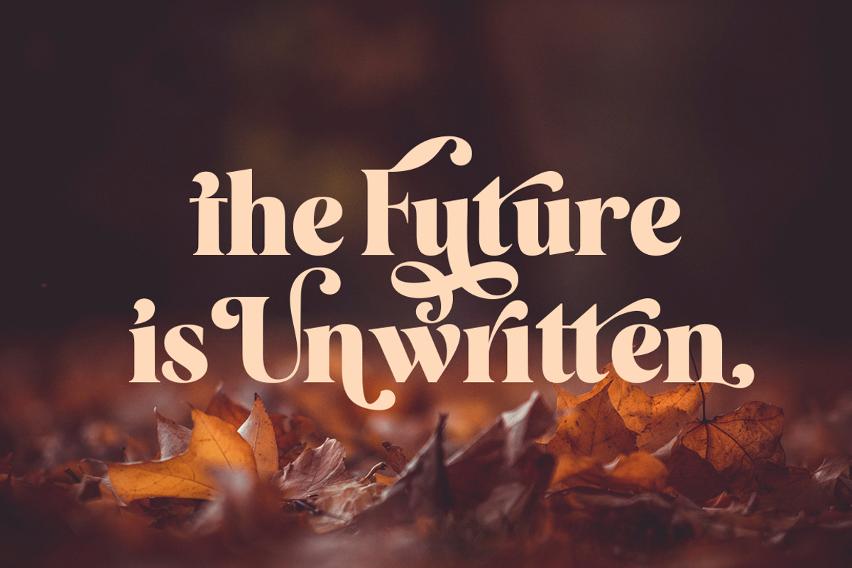 Floresta - Display Font, a Serif Font by Mulkan Nazir (Photo 4 of 15)