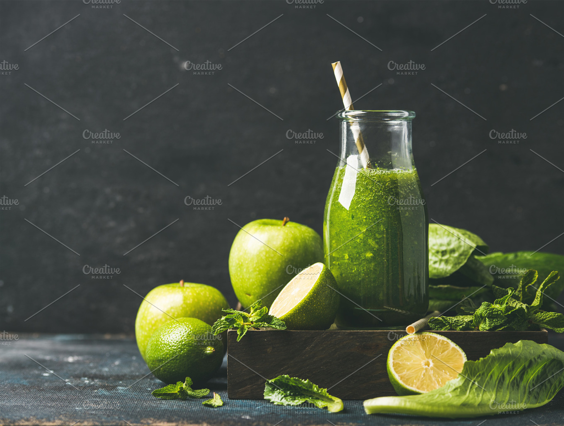 Smoothie with apple, a Food & Drink Photo by Foxys