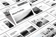 Minen Presentation Template, a Presentation Template by TypeMakers (Thumbnail 1 of 5)