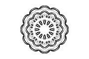Ornamental Black White Mandala Pack, a Decorative Illustration by NJ Himel (Thumbnail 47 of 103)