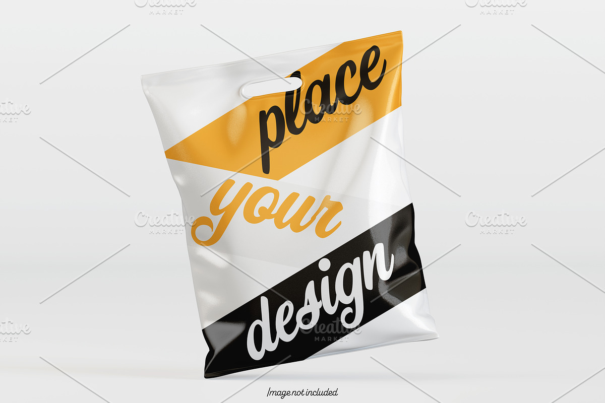 Paper bag white color mockup bundles, a Packaging Mockup by Ambo Ampeng (Photo 3 of 32)
