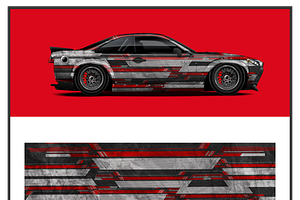 Dynamic Car Wrap Design