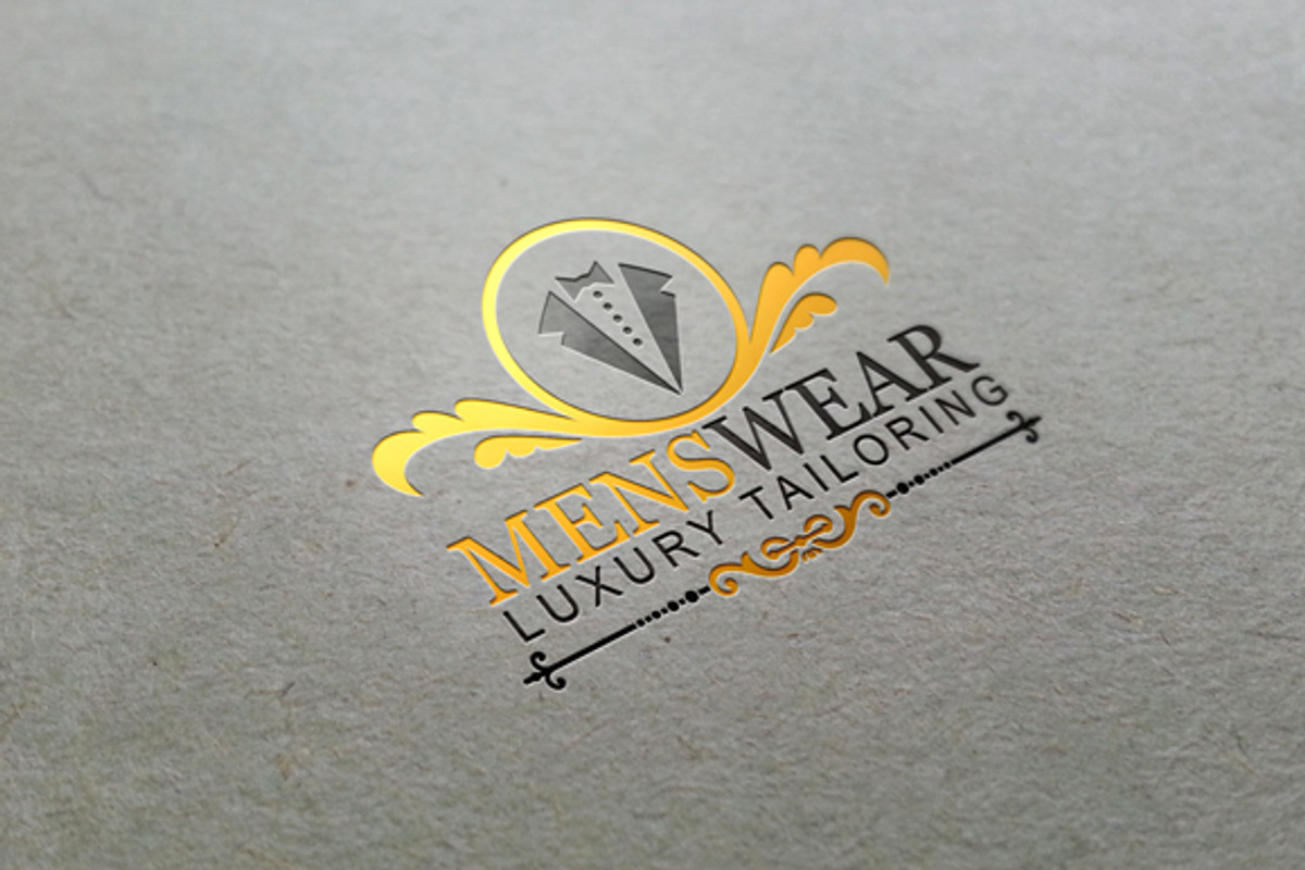 Menswear, a Branding & Logo Template by luckydesigner (Photo 2 of 4)