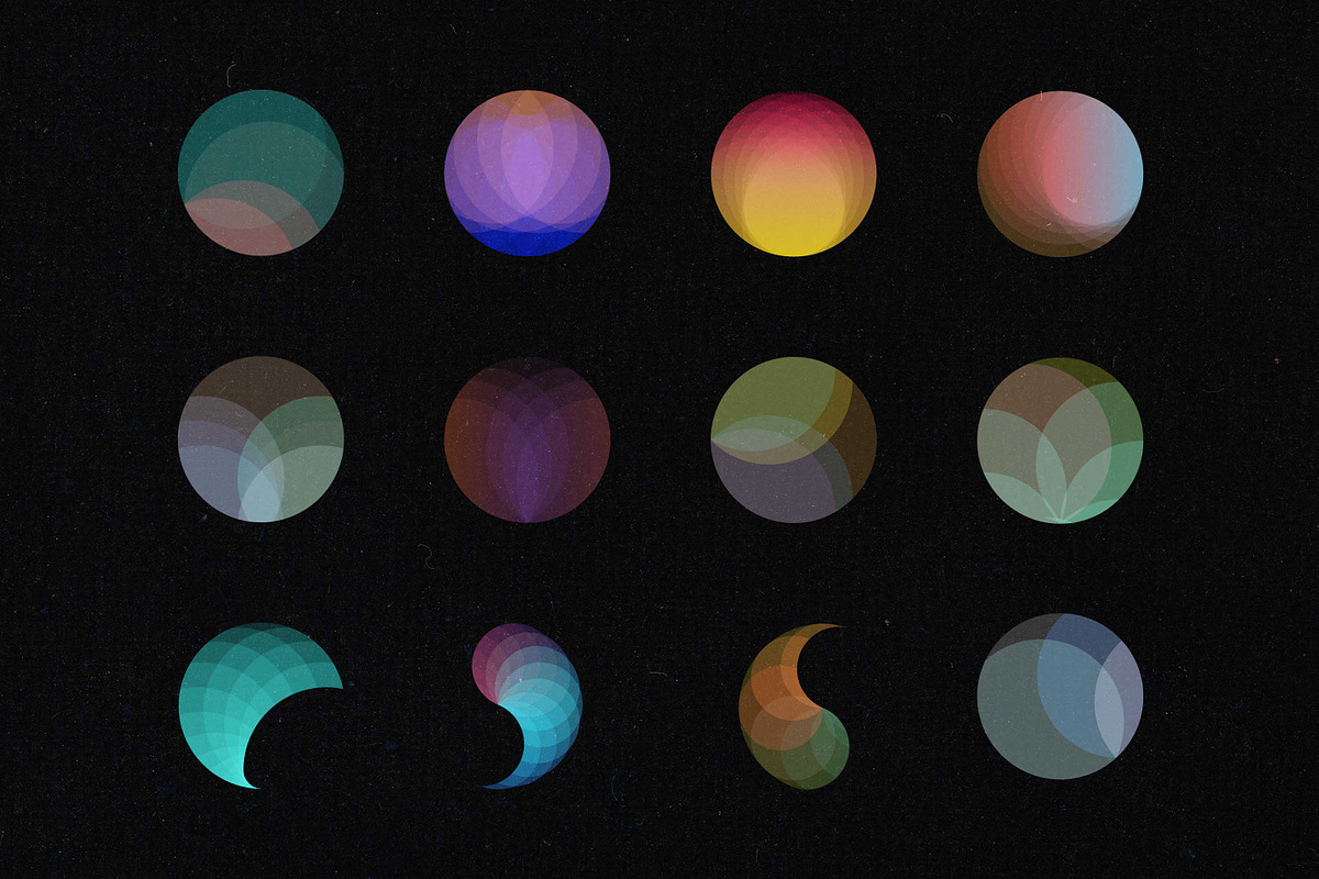 Transparent Spectrum Logo Set, a Branding & Logo Template by kloroform