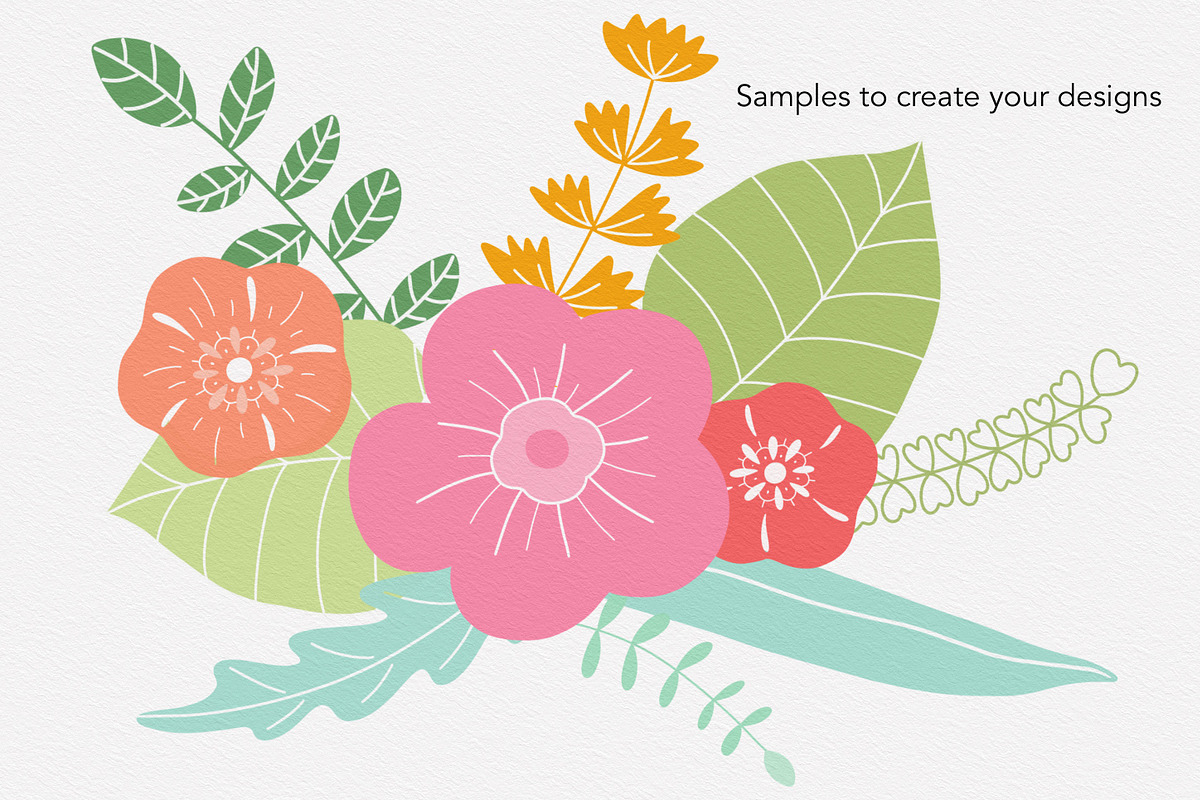 Lovely Floral Doodles, a Brush Add-On by Sense Library (Photo 20 of 30)