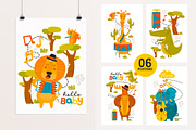 Cute Animals - Music Band, an Animal Illustration by Sumacj (Thumbnail 3 of 6)