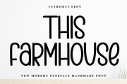 This Farmhouse, a Serif Font by FreshTypeINK (Thumbnail 1 of 8)