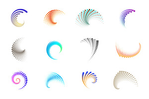 Abstract Swirl Icons