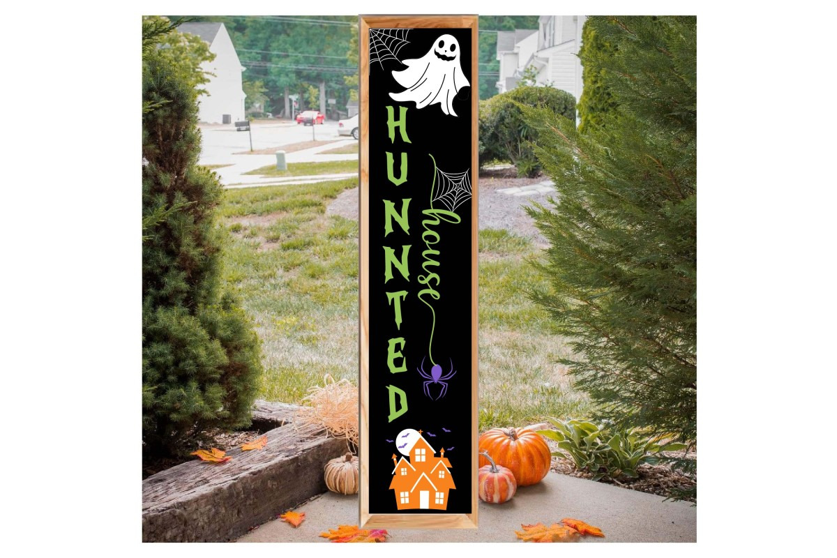 Halloween Porch Sign SVG PNG, an Object Graphic by Digi_Design_World (Photo 9 of 10)